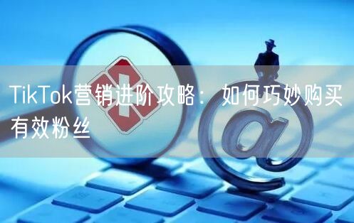 TikTok营销进阶攻略：如何巧妙购买有效粉丝