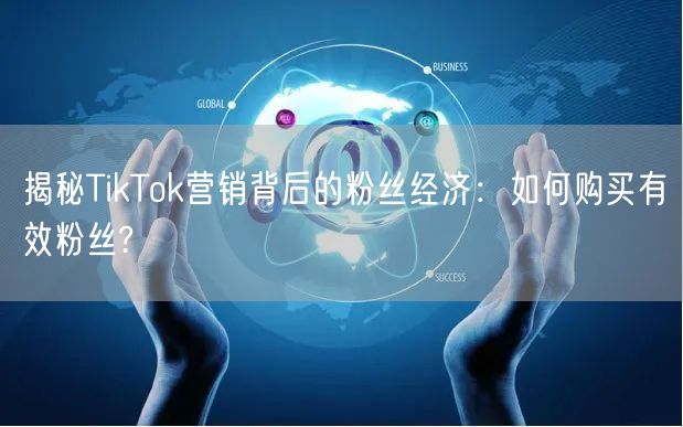 揭秘TikTok营销背后的粉丝经济：如何购买有效粉丝?