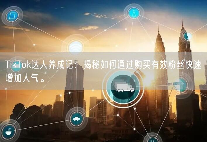 TikTok达人养成记：揭秘如何通过购买有效粉丝快速增加人气。