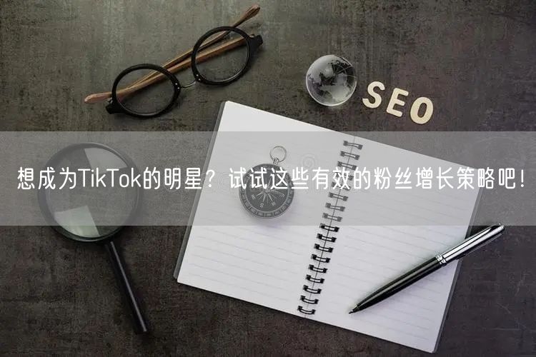 想成为TikTok的明星？试试这些有效的粉丝增长策略吧！