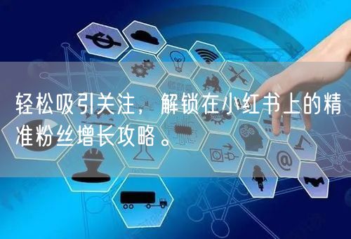 轻松吸引关注，解锁在小红书上的精准粉丝增长攻略。