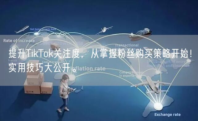 提升TikTok关注度，从掌握粉丝购买策略开始！实用技巧大公开。