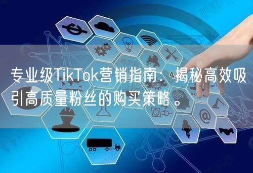 专业级TikTok营销指南：揭秘高效吸引高质量粉丝的购买策略。