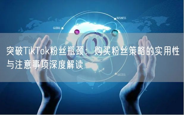 突破TikTok粉丝瓶颈：购买粉丝策略的实用性与注意事项深度解读