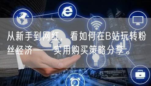 从新手到网红，看如何在B站玩转粉丝经济——实用购买策略分享。