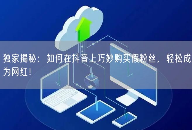 独家揭秘：如何在抖音上巧妙购买假粉丝，轻松成为网红！