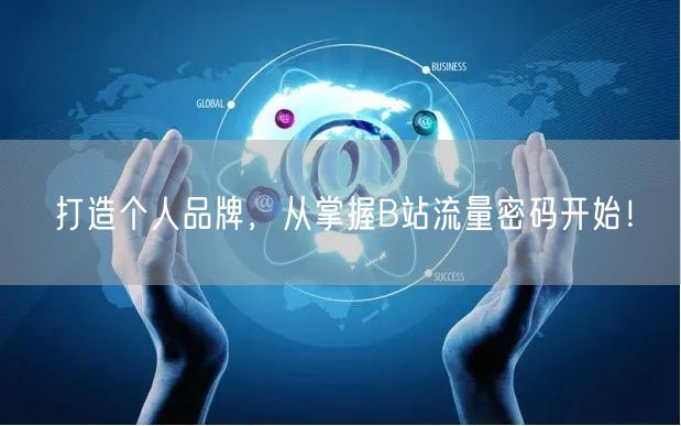 打造个人品牌，从掌握B站流量密码开始！