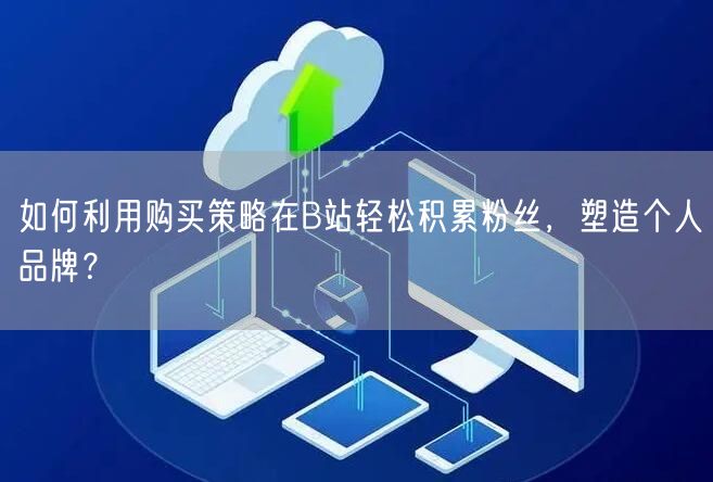 如何利用购买策略在B站轻松积累粉丝，塑造个人品牌？