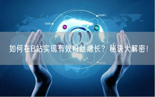 如何在B站实现有效粉丝增长？秘诀大解密！