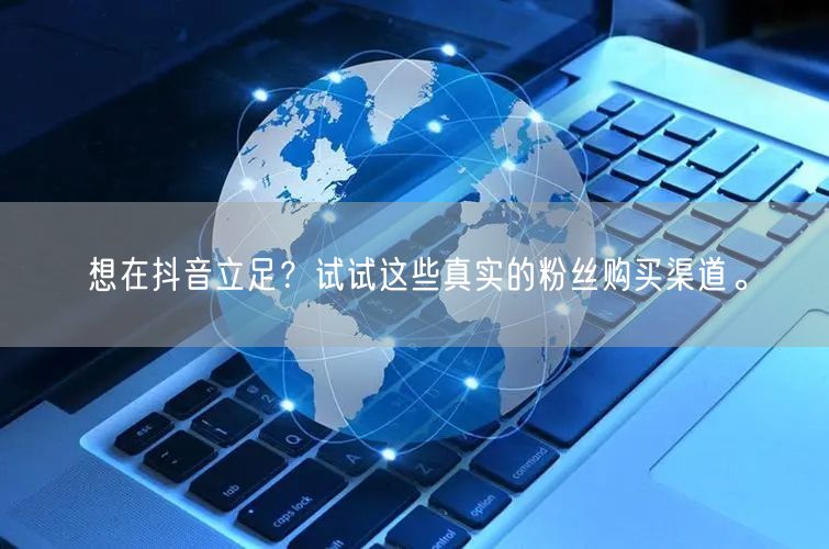 想在抖音立足？试试这些真实的粉丝购买渠道。