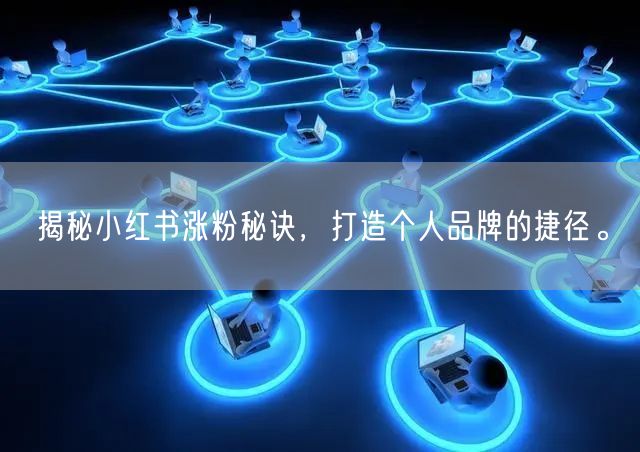 揭秘小红书涨粉秘诀，打造个人品牌的捷径。