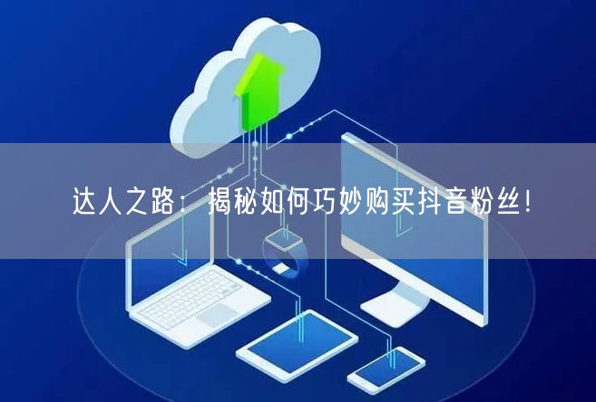达人之路：揭秘如何巧妙购买抖音粉丝！