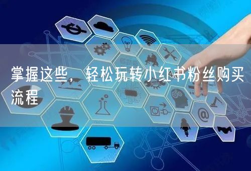 掌握这些，轻松玩转小红书粉丝购买流程