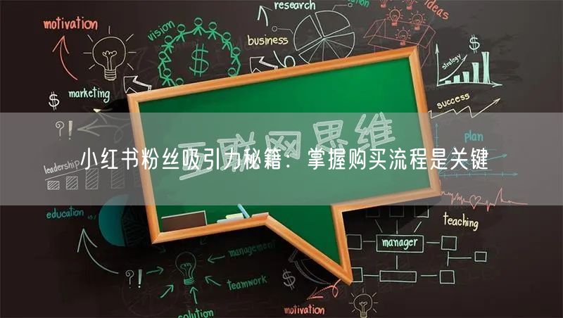 小红书粉丝吸引力秘籍：掌握购买流程是关键