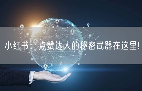 小红书：点赞达人的秘密武器在这里!