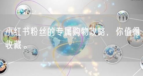 小红书粉丝的专属购物攻略，你值得收藏。