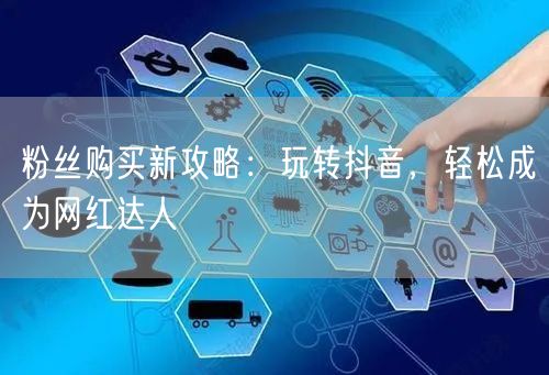 粉丝购买新攻略：玩转抖音，轻松成为网红达人