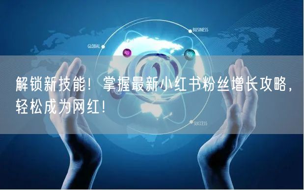 解锁新技能！掌握最新小红书粉丝增长攻略，轻松成为网红！