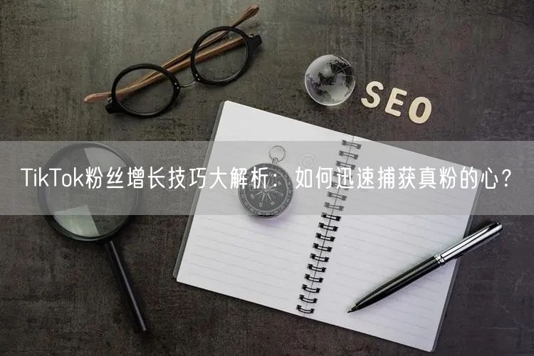 TikTok粉丝增长技巧大解析：如何迅速捕获真粉的心？